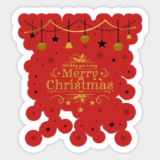 Merry Christmas Sticker